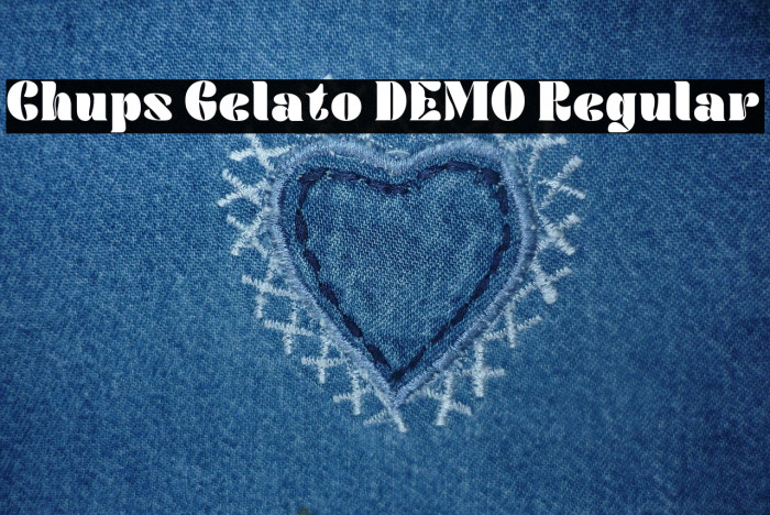 Chups Gelato DEMO Regular Fuentes examples