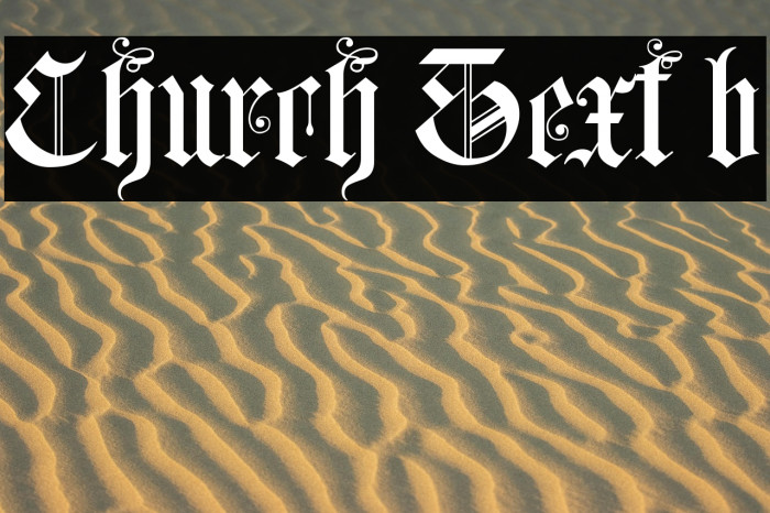 Church Text b Example 2