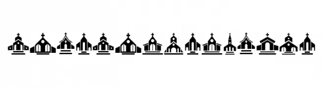 Churches Regular  Frei Schriftart Herunterladen