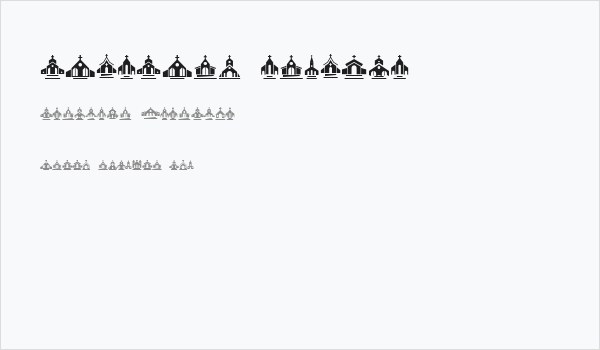 Churches Regular Business Card