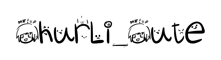 Churli_Cute  Frei Schriftart Herunterladen