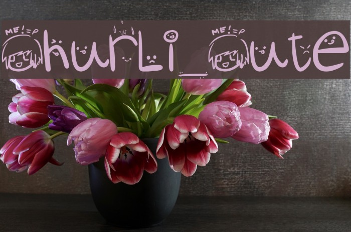 Churli_Cute Font examples