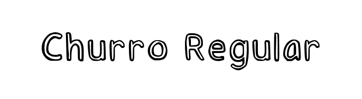 Churro Regular Шрифта