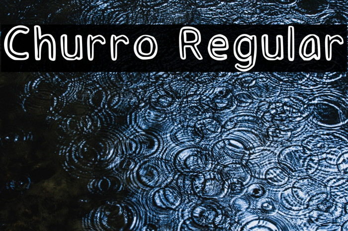 Churro Regular Example 3