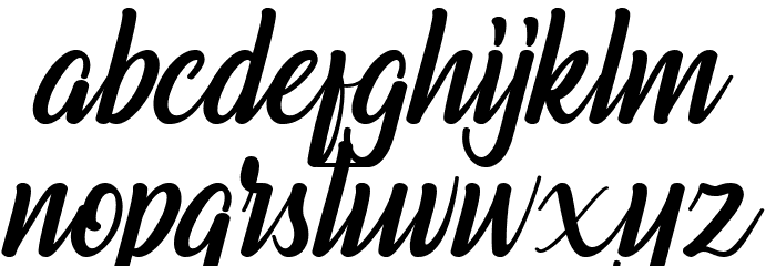Chuttime Personal Use Only Font LOWERCASE
