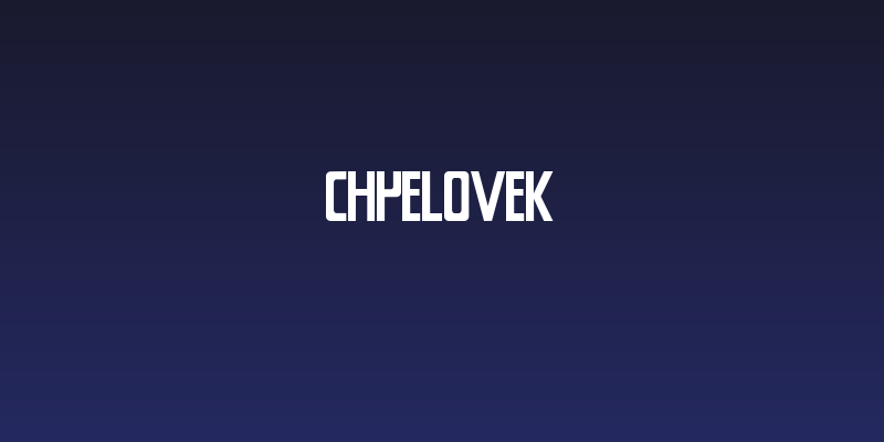 Chyelovek Social Header