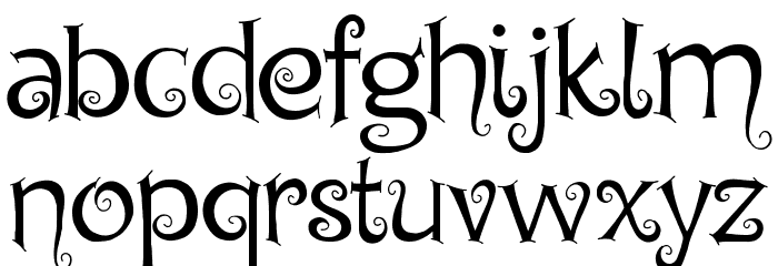 Chyga Demo Font LOWERCASE