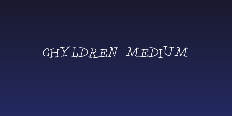 Chyldren Medium Social Header