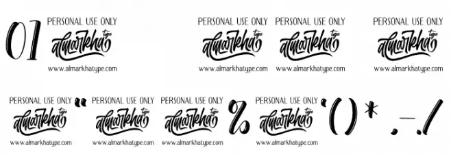 chadelova Font OTHER CHARS