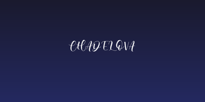 chadelova Social Header