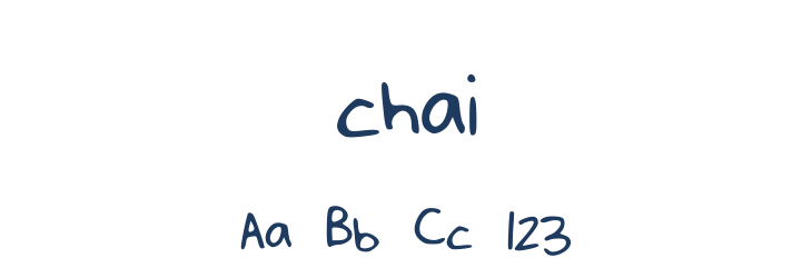 chai Font Preview