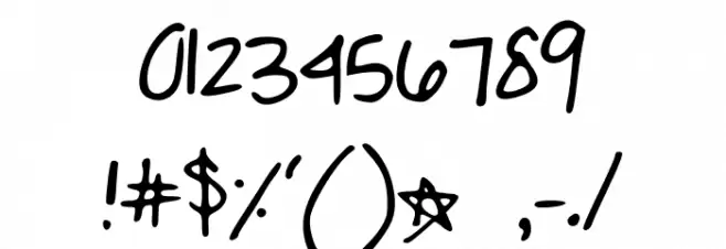 chai Шрифта ДРУГИЕ символов