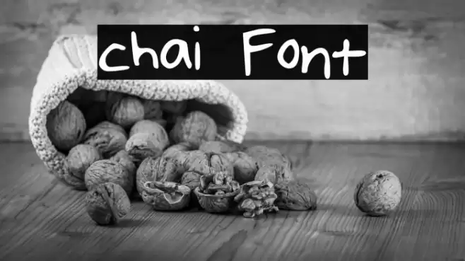 chai Шрифта examples