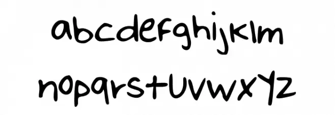 chai Шрифта строчной