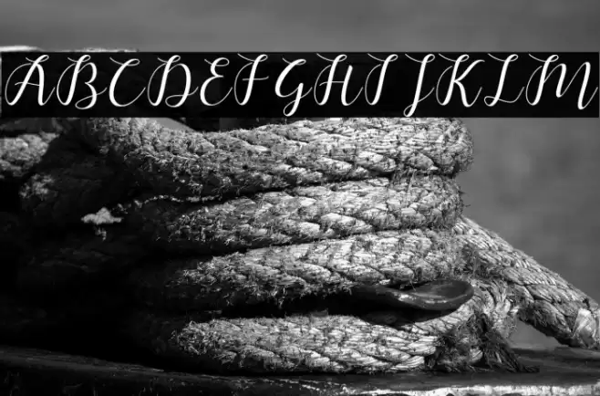 chalala-script Font examples