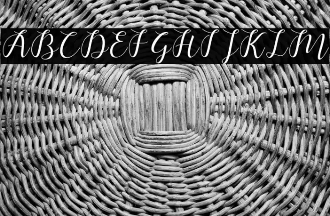 chalala-script Font examples