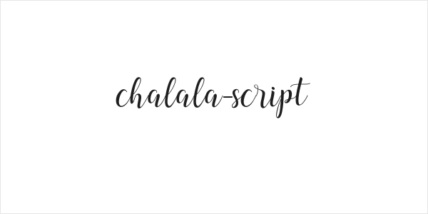 chalala-script Logo