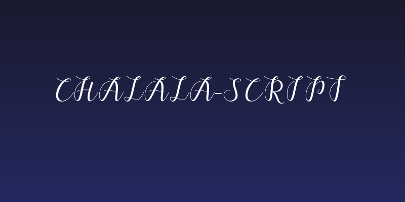 chalala-script Social Header