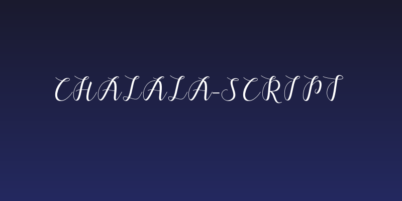 chalala-script Social Header
