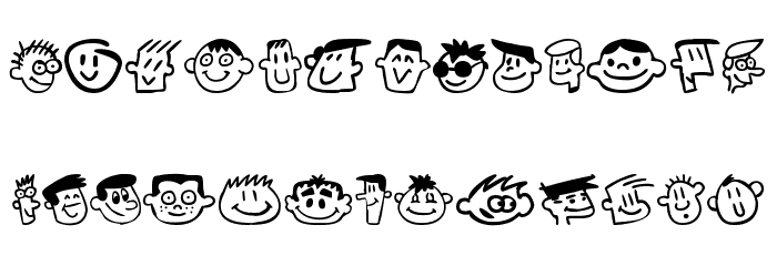 chamaco Font LOWERCASE