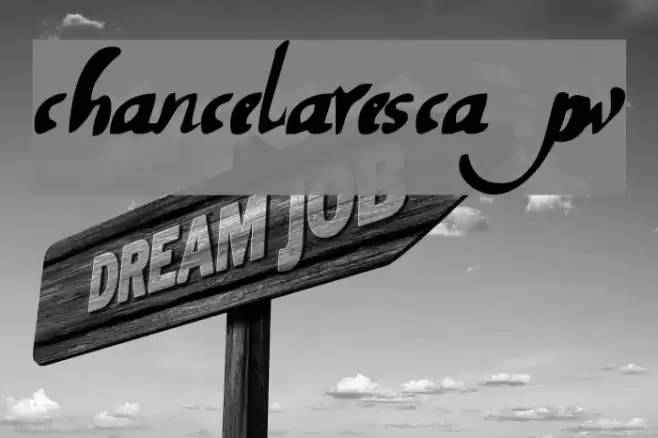 chancelaresca pw Font examples