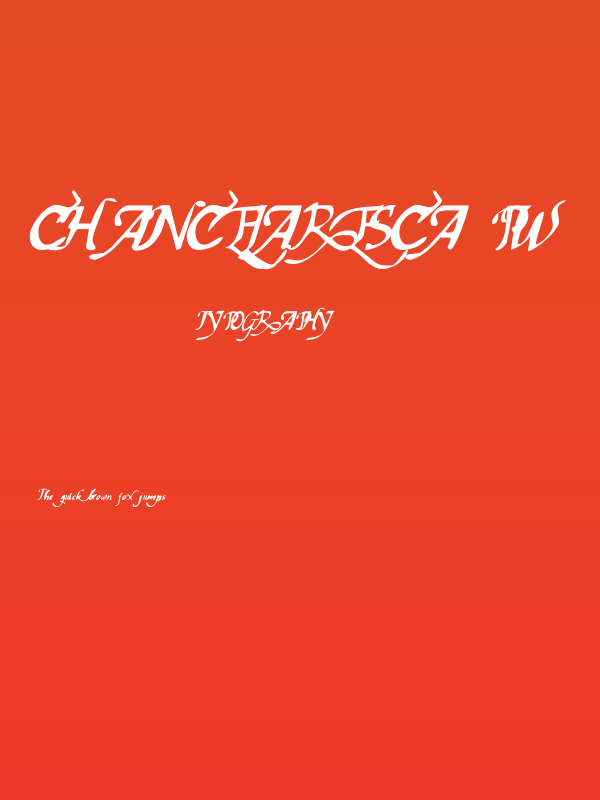 chancelaresca pw Poster