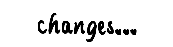 Change tomorrow. Shrift Changer. Lucky change font. Change Regular.