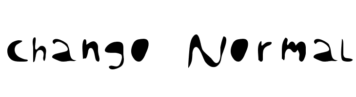 chango  Normal  font caratteri gratis