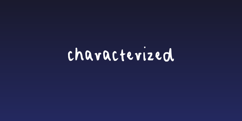 characterized Social Header