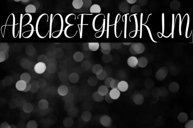 chardonnay Font examples