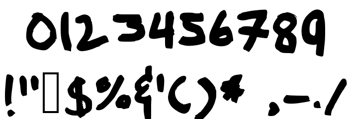 charings Medium Font OTHER CHARS