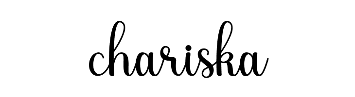 chariska  Fuentes Gratis Descargar