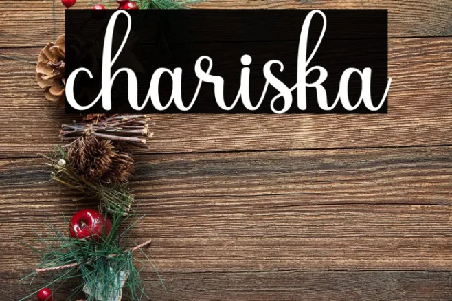 chariska Example 1