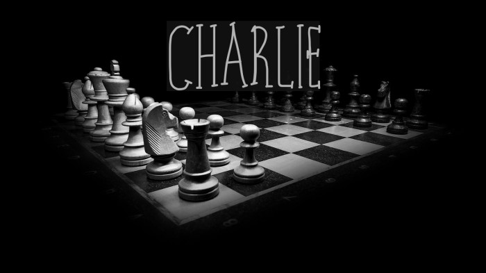 charlie Font examples