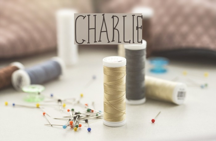 charlie Font examples