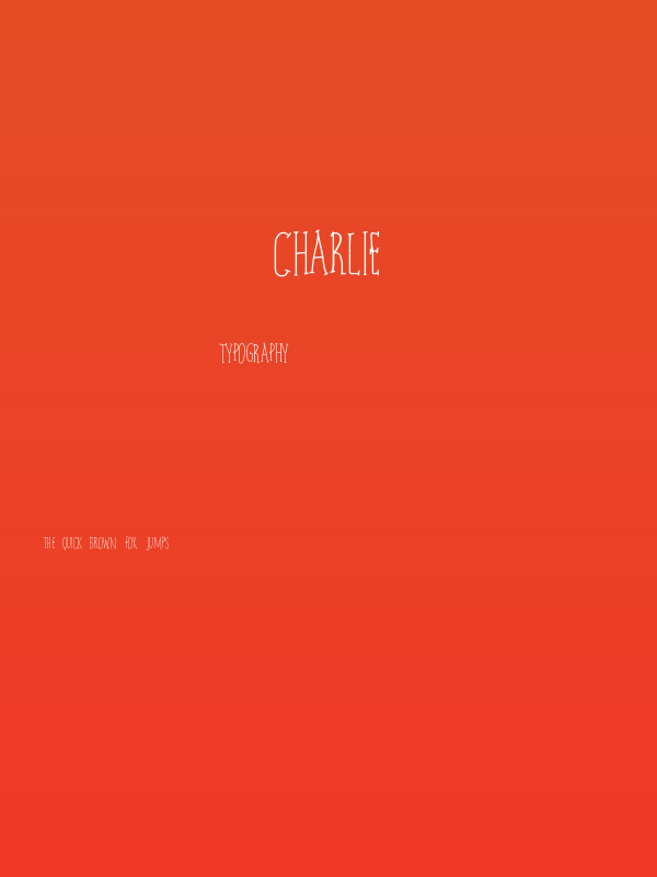 charlie Poster