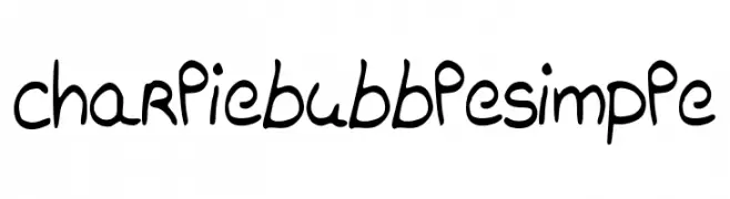 charliebubblesimple  Fuentes Gratis Descargar