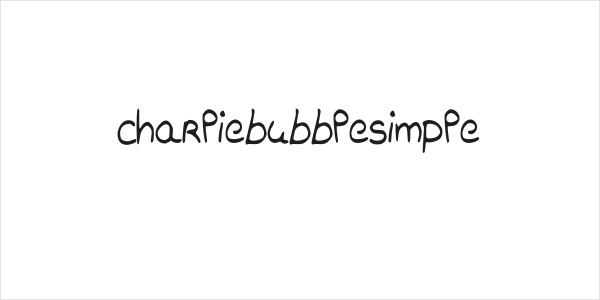 charliebubblesimple Logo