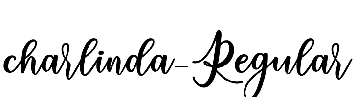 charlinda-Regular  Fuentes Gratis Descargar