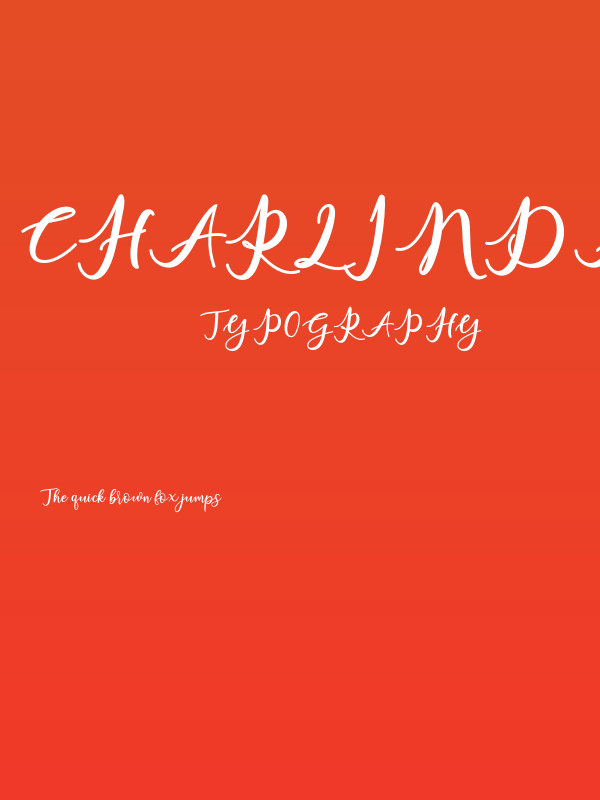 charlinda-Regular Poster