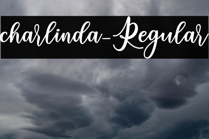 charlinda-Regular Example 3
