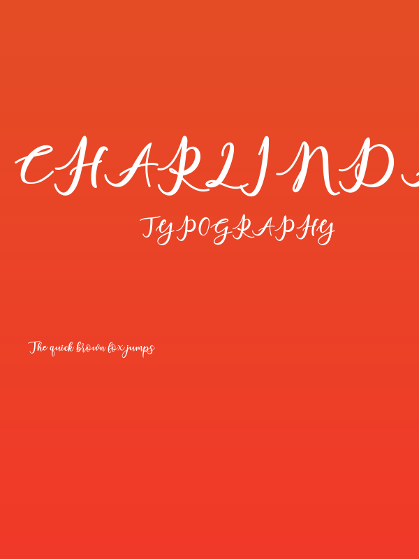 charlinda-Regular Poster