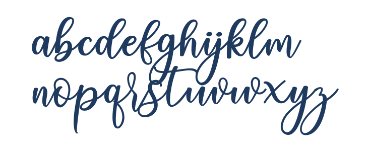 charlinda-Regular Lowercase