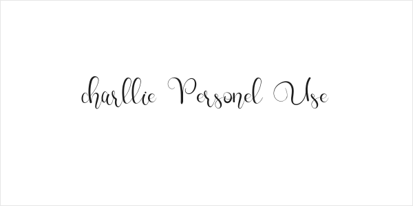 charllie Personel Use Logo