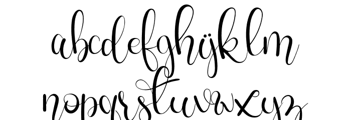 charllie Personel Use Font LOWERCASE