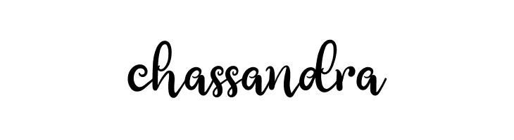 chassandra  les polices de caractères gratuit tlcharger