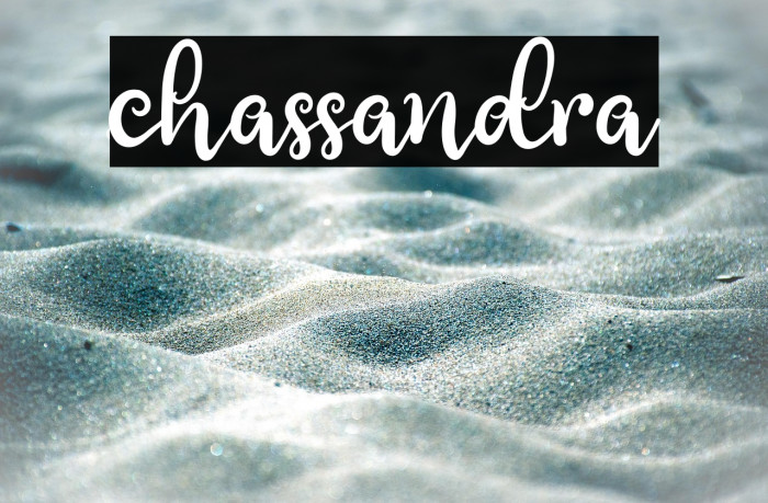 chassandra Example 2