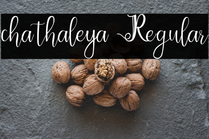 chathaleya Regular Example 2