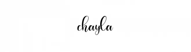 chayla  les polices de caractères gratuit tlcharger