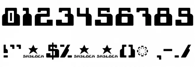 cheek2cheek [black!] by shk.dezign Fonte OUTROS PERSONAGENS